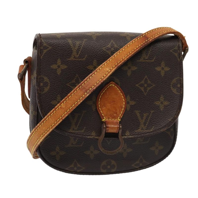 Louis Vuitton Monogram Saint Cloud PM Shoulder Bag M51244  80492