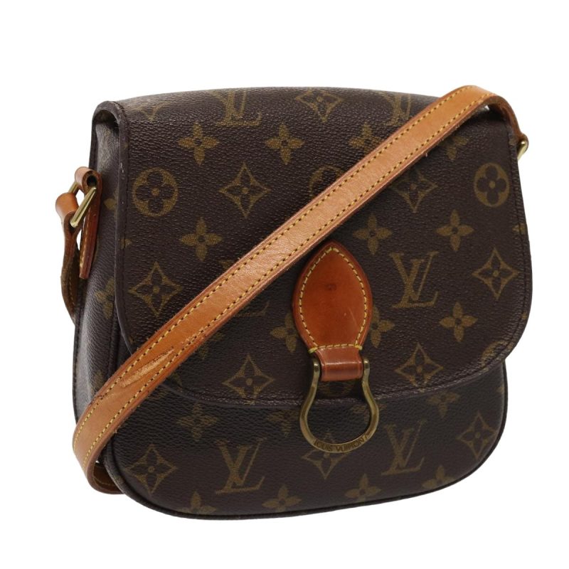 Louis Vuitton Monogram Saint Cloud MM Shoulder Bag M51243  80494