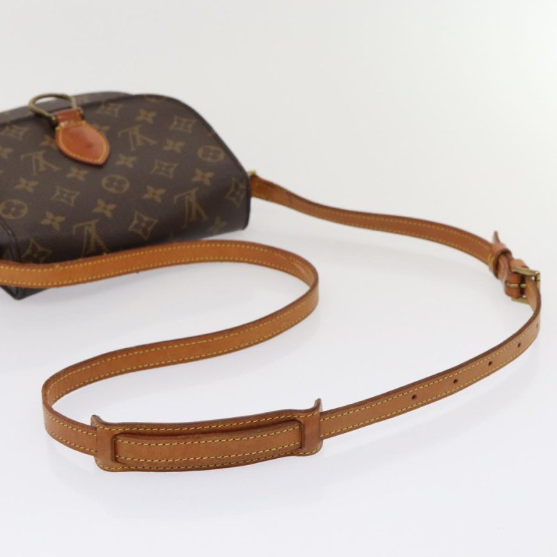 Louis Vuitton Monogram Saint Cloud MM Shoulder Bag M51243  80494 - Image 7
