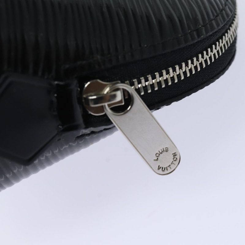 Louis Vuitton Epi Pochette Cosmetic Pouch Noir Electric M4064N  80503 - Image 8