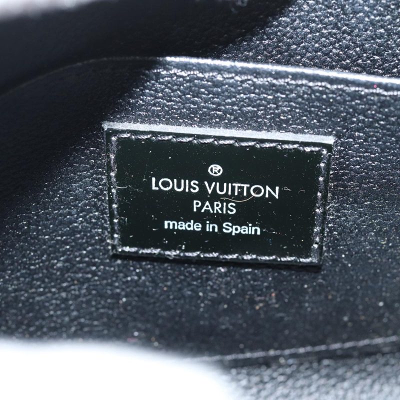 Louis Vuitton Epi Pochette Cosmetic Pouch Noir Electric M4064N  80503 - Image 9