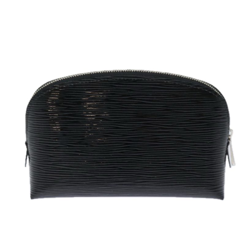 Louis Vuitton Epi Pochette Cosmetic Pouch Noir Electric M4064N  80503 - Image 2