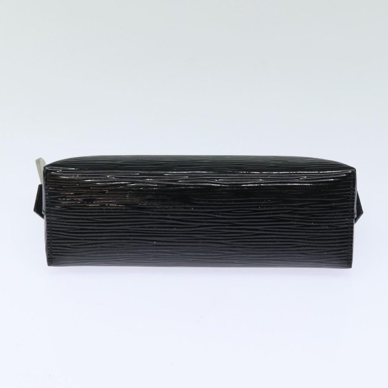 Louis Vuitton Epi Pochette Cosmetic Pouch Noir Electric M4064N  80503 - Image 6