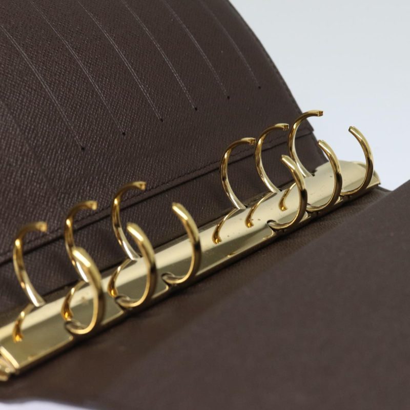 Louis Vuitton Damier Ebene Agenda MM Day Planner Cover R20240  80504 - Image 9