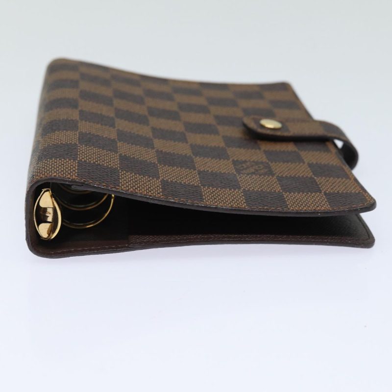 Louis Vuitton Damier Ebene Agenda MM Day Planner Cover R20240  80504 - Image 4