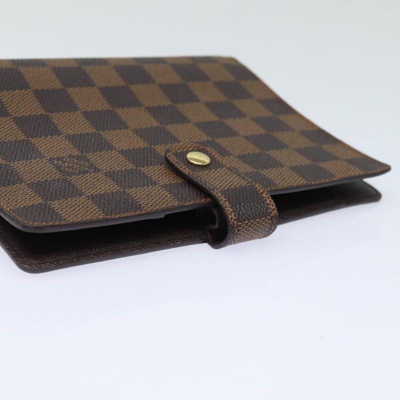 Louis Vuitton Damier Ebene Agenda MM Day Planner Cover R20240  80504 - Image 5
