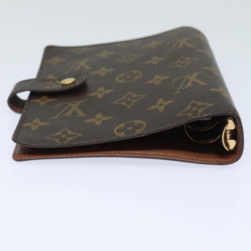 Louis Vuitton Monogram Agenda MM Day Planner Cover R20105  80505 - Image 3