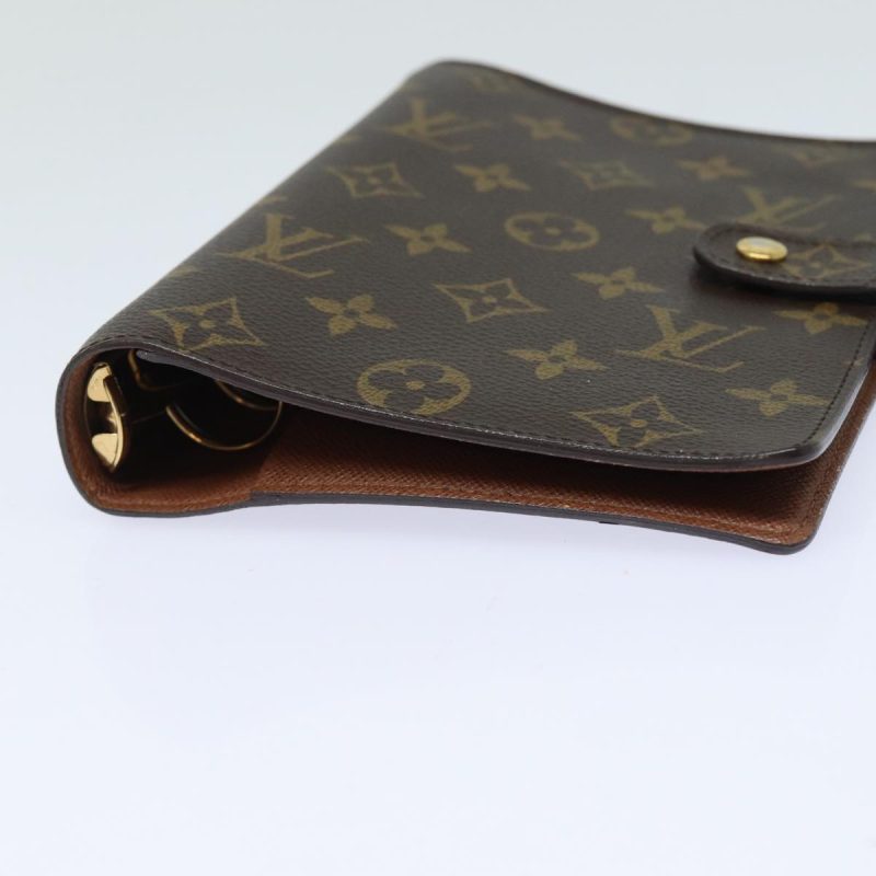 Louis Vuitton Monogram Agenda MM Day Planner Cover R20105  80505 - Image 4