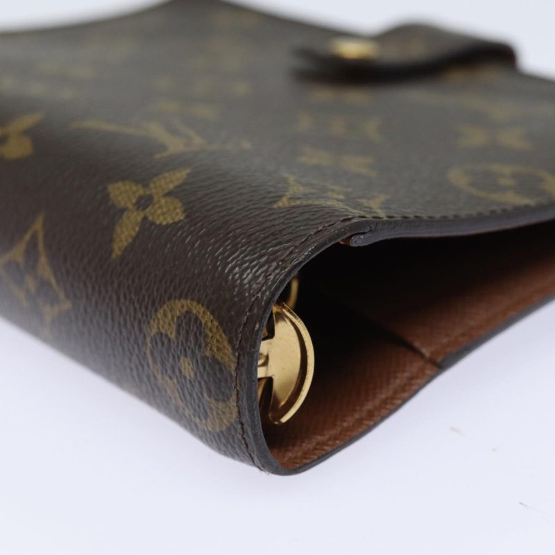 Louis Vuitton Monogram Agenda MM Day Planner Cover R20105  80505 - Image 7