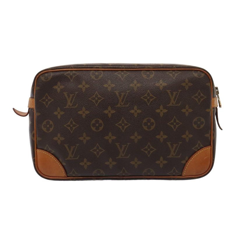 Louis Vuitton Monogram Compiegne 28 Clutch Bag M51845  80514 - Image 2
