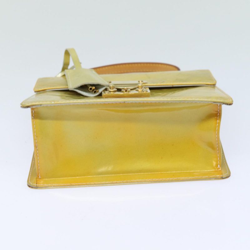 Louis Vuitton Monogram Vernis Spring Street Hand Bag Gris M91029  80527 - Image 5