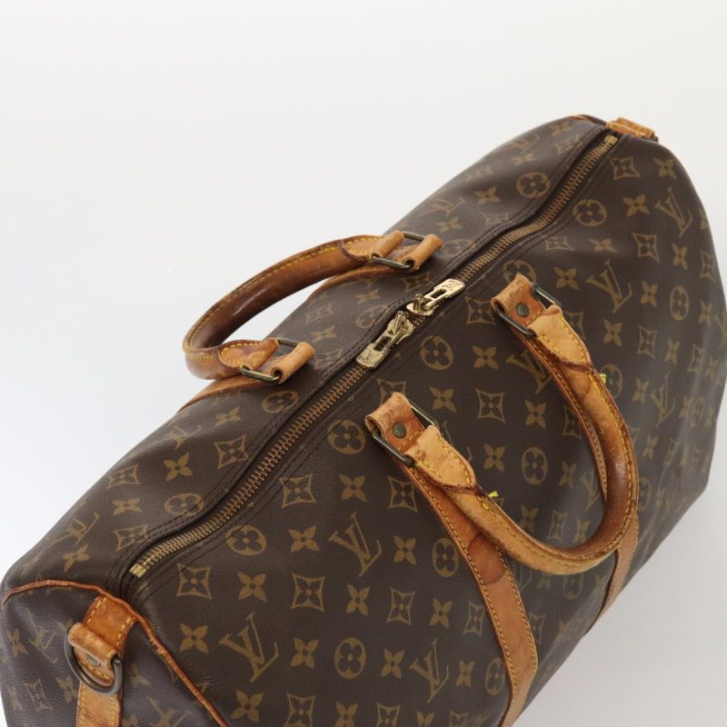 Louis Vuitton Monogram Keepall Bandouliere 45 Boston Bag M41418  80545 - Image 6