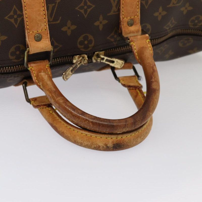 Louis Vuitton Monogram Keepall Bandouliere 45 Boston Bag M41418  80545 - Image 7