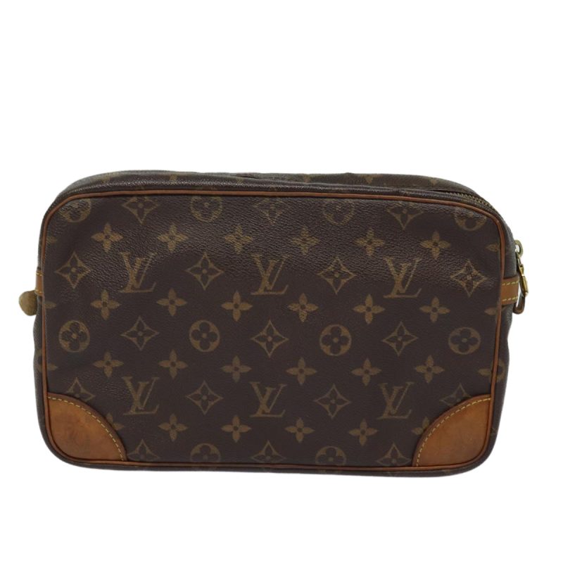 Louis Vuitton Monogram Compiegne 28 Clutch Bag M51845  80650 - Image 3