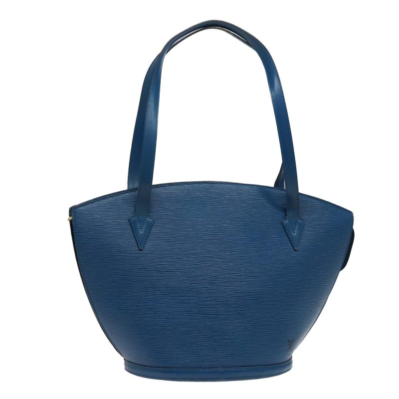 Louis Vuitton Epi Saint Jacques Shopping Shoulder Bag Blue M52275  80654