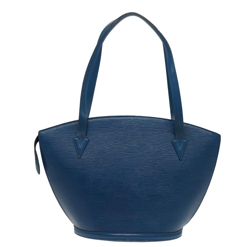 Louis Vuitton Epi Saint Jacques Shopping Shoulder Bag Blue M52275  80654 - Image 2