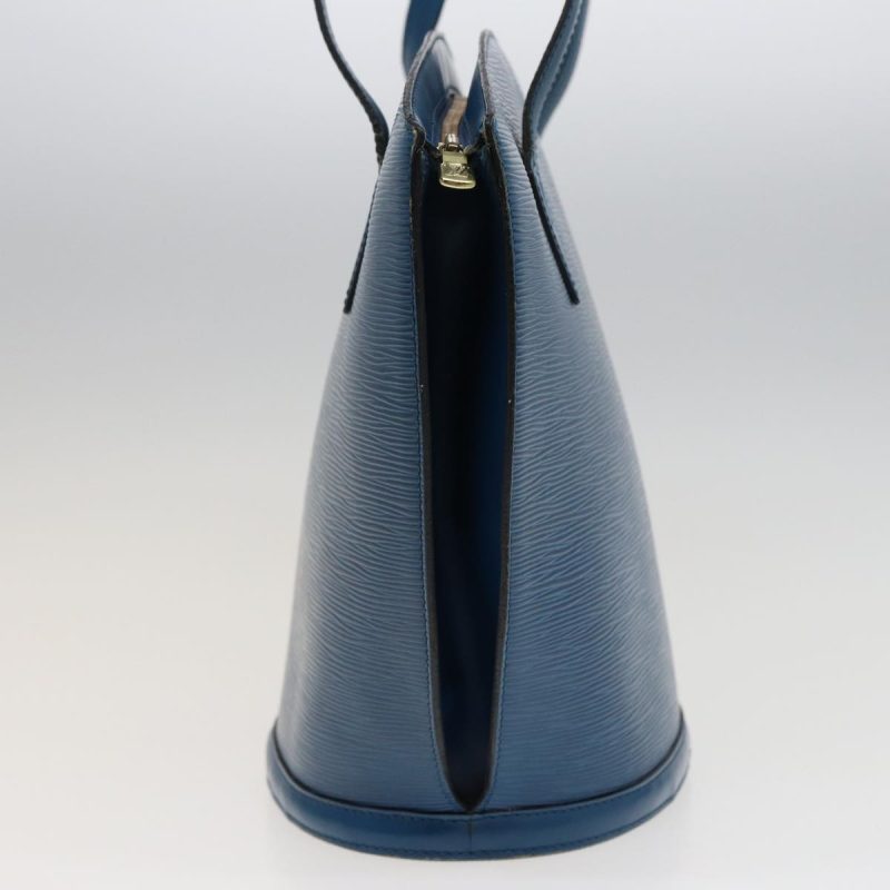 Louis Vuitton Epi Saint Jacques Shopping Shoulder Bag Blue M52275  80654 - Image 4