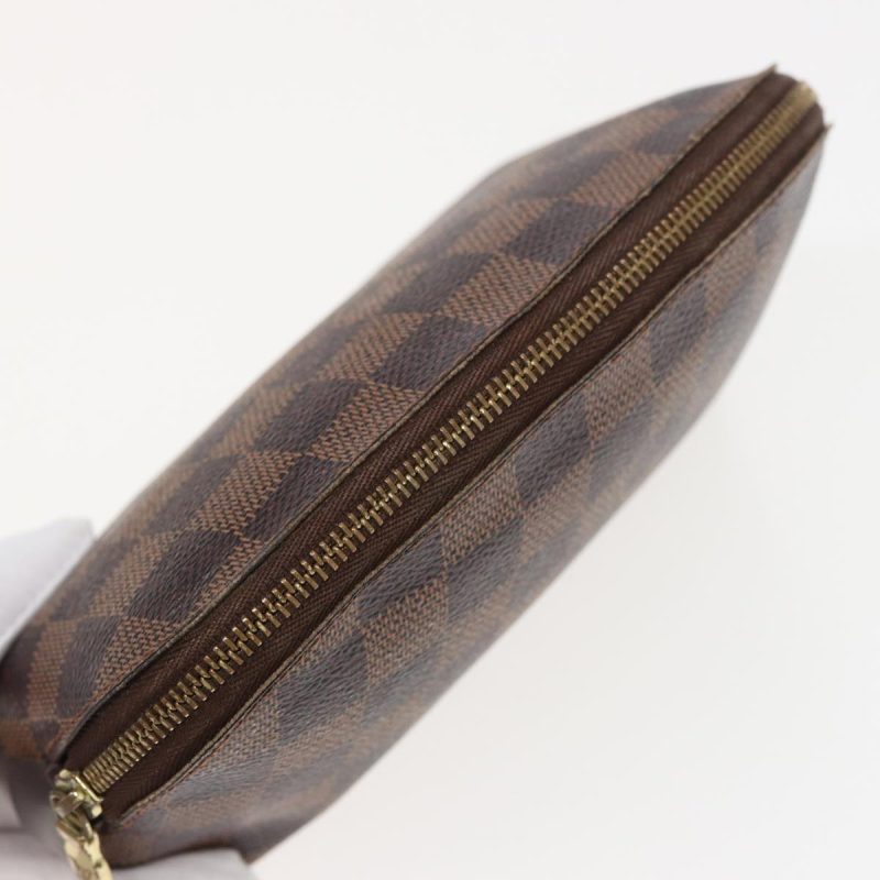 Louis Vuitton Damier Ebene Pochette Cosmetic PM Pouch N47516  80670 - Image 5