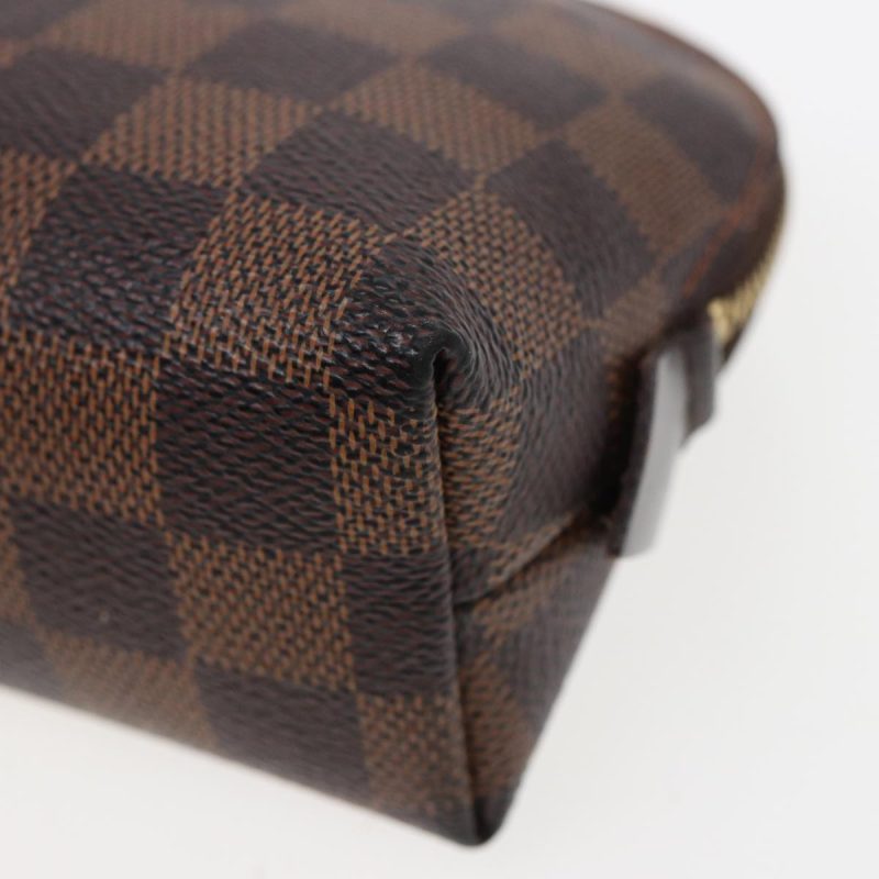 Louis Vuitton Damier Ebene Pochette Cosmetic PM Pouch N47516  80670 - Image 7