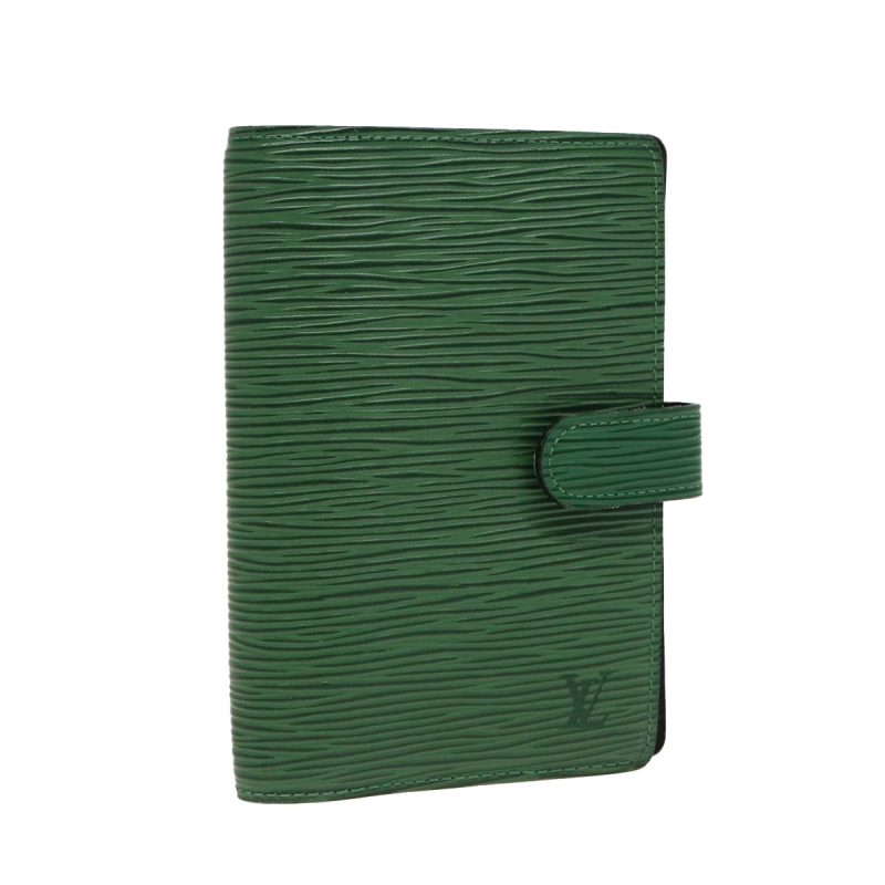 Louis Vuitton Epi Agenda PM Day Planner Cover Green R20054  80671