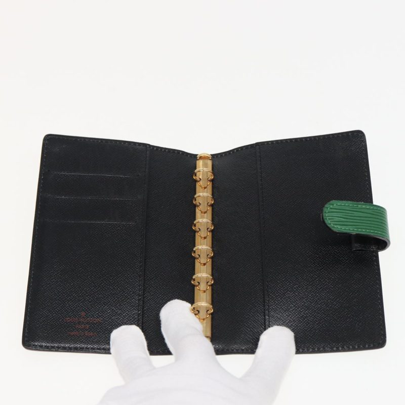 Louis Vuitton Epi Agenda PM Day Planner Cover Green R20054  80671 - Image 8