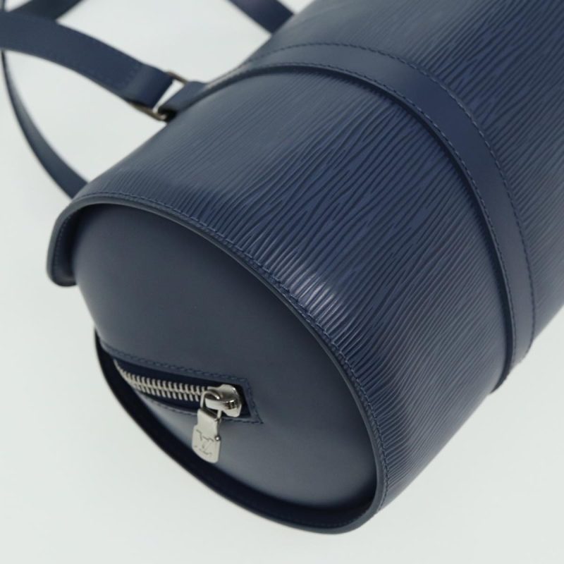 Louis Vuitton Epi Soufflot Hand Bag Blue Myrtille M5222G  80696 - Image 9