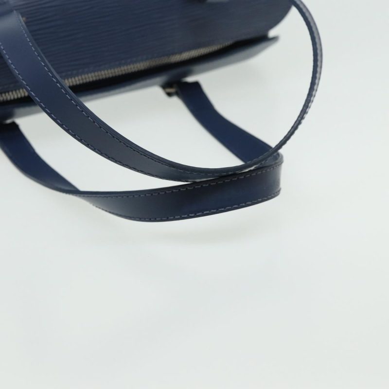 Louis Vuitton Epi Soufflot Hand Bag Blue Myrtille M5222G  80696 - Image 7