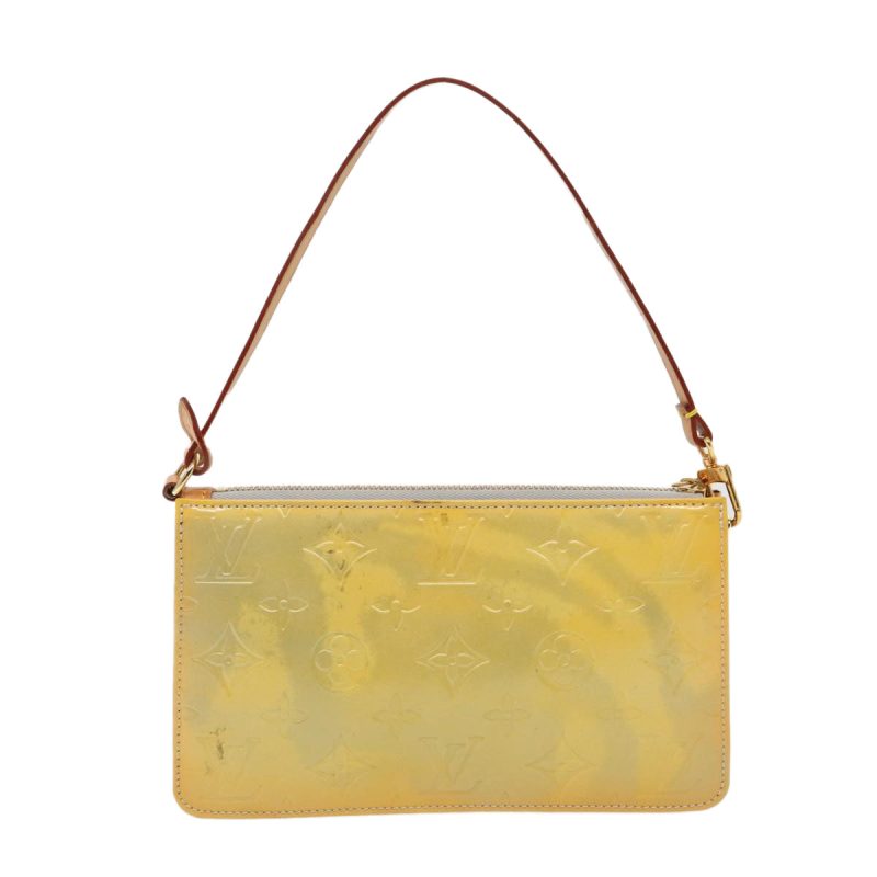 Louis Vuitton Monogram Vernis Lexington Accessory Pouch Gris M91056 Auth 80715 - Image 2