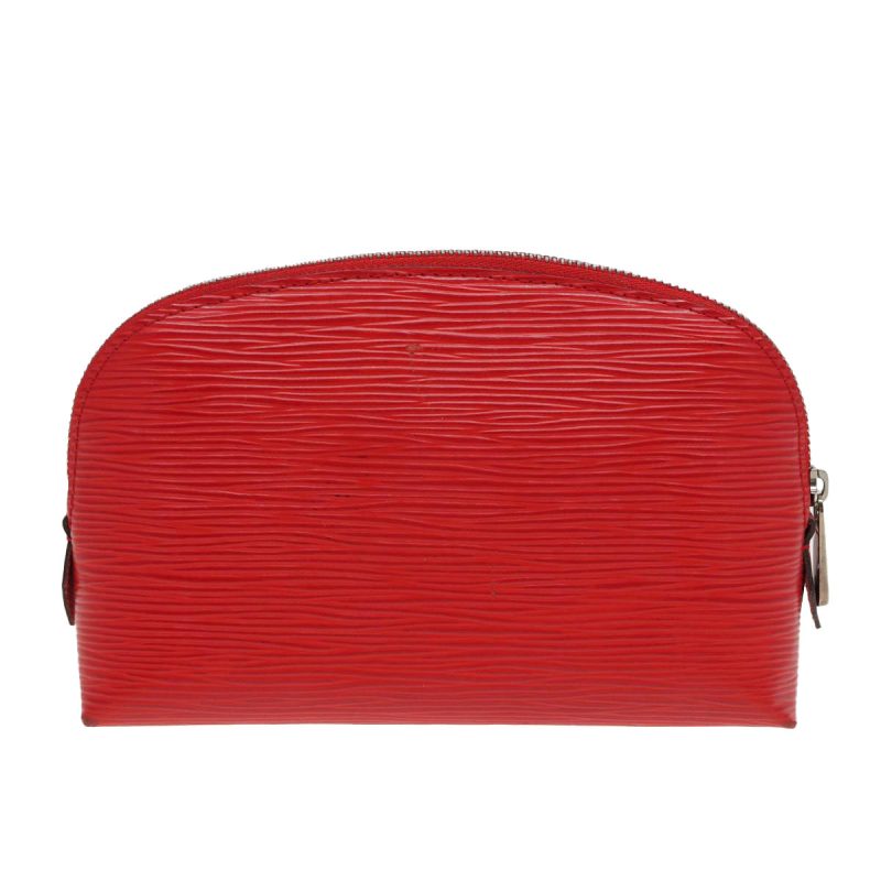 Louis Vuitton Epi Pochette Cosmetic PM Pouch Red M41114  80717 - Image 2