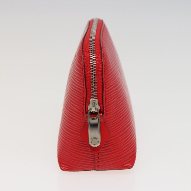 Louis Vuitton Epi Pochette Cosmetic PM Pouch Red M41114  80717 - Image 3