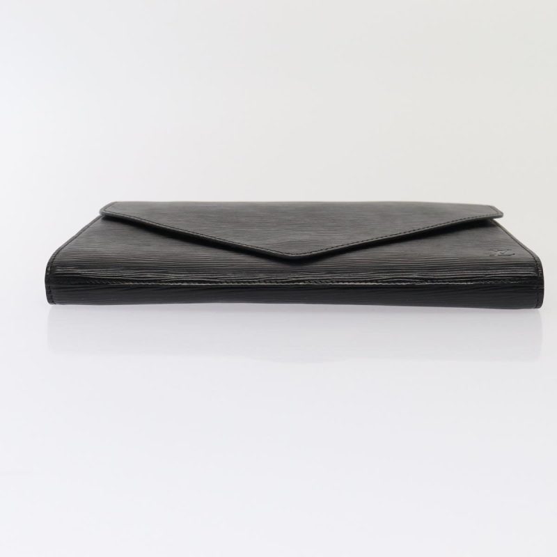 Louis Vuitton Epi Art Deco Clutch Bag Black M52632  80725 - Image 6
