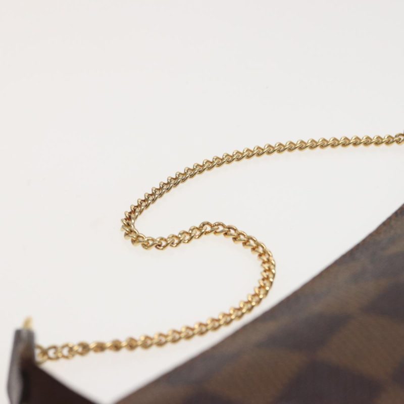 Louis Vuitton Damier Ebene Mini Pochette Accessoires Pouch N58009  80756 - Image 8
