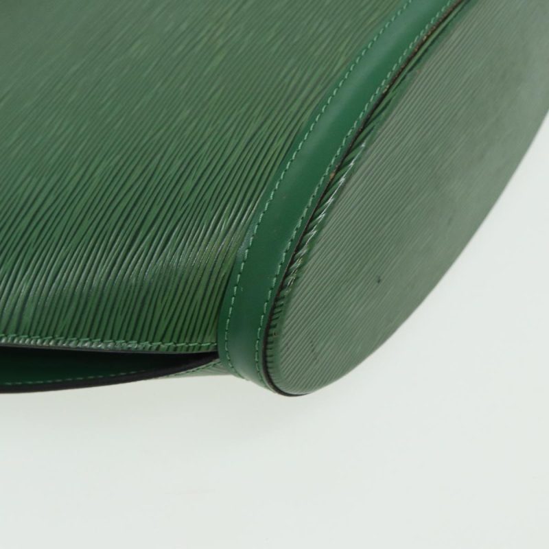Louis Vuitton Epi Saint Jacques Poignees Long Bag Green M52334  80768 - Image 9