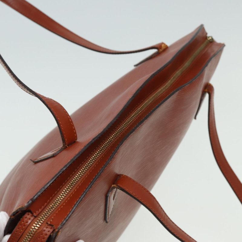 Louis Vuitton Epi Saint Jacques Shopping Shoulder Bag Brown M52263  80769 - Image 8