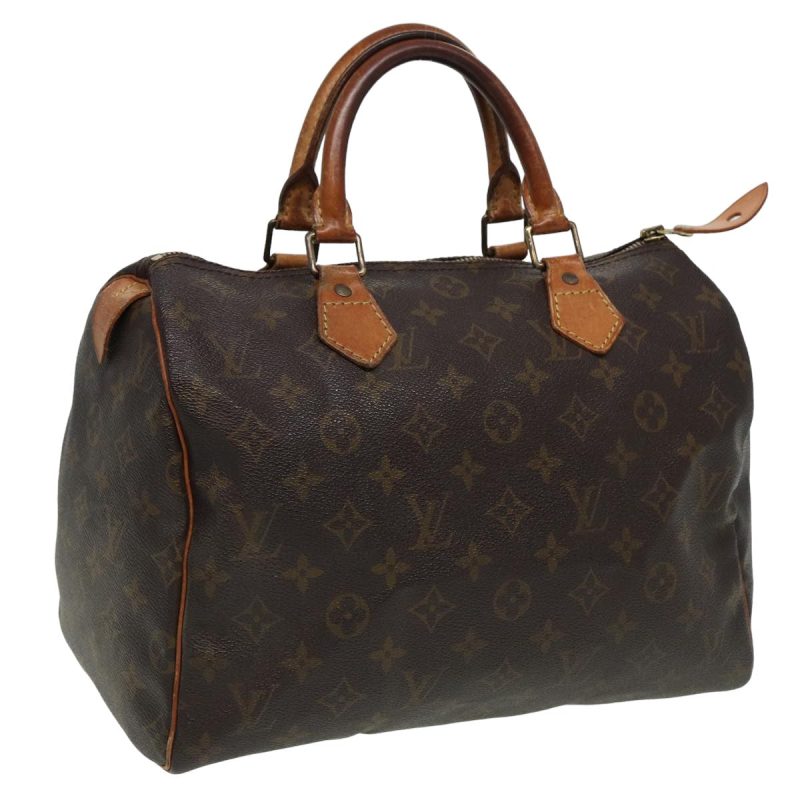 Louis Vuitton Monogram Speedy 30 Hand Bag M41526  80786