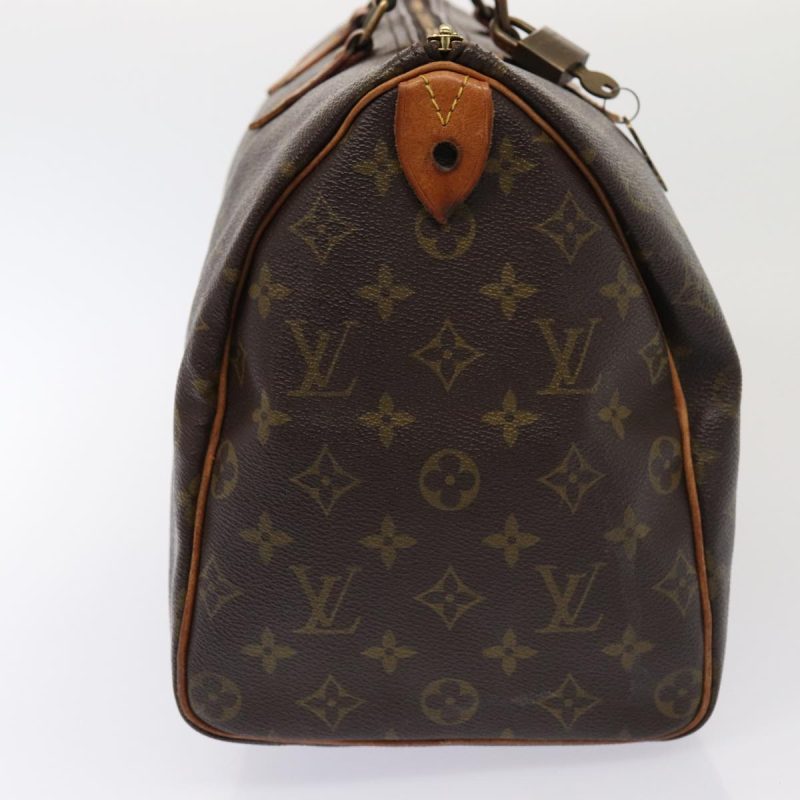 Louis Vuitton Monogram Speedy 35 Hand Bag M41524  80788 - Image 4