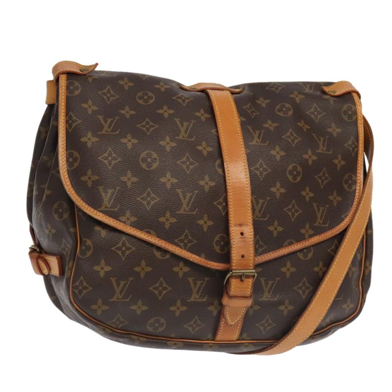 Louis Vuitton Monogram Saumur 35 Shoulder Bag M42254  80996