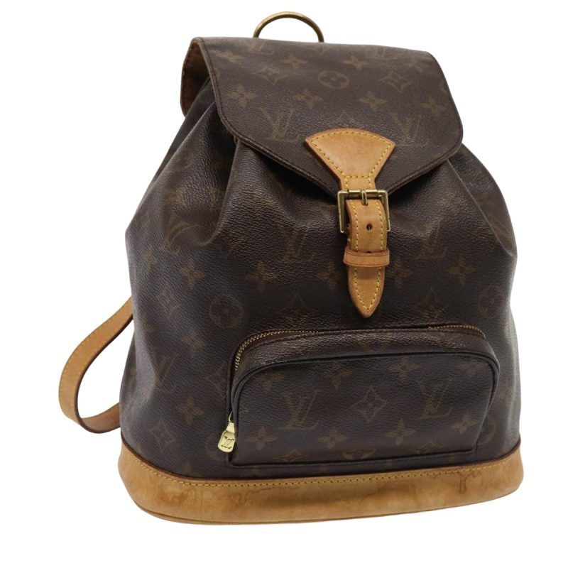 Louis Vuitton Monogram Montsouris MM Backpack M51136  81112