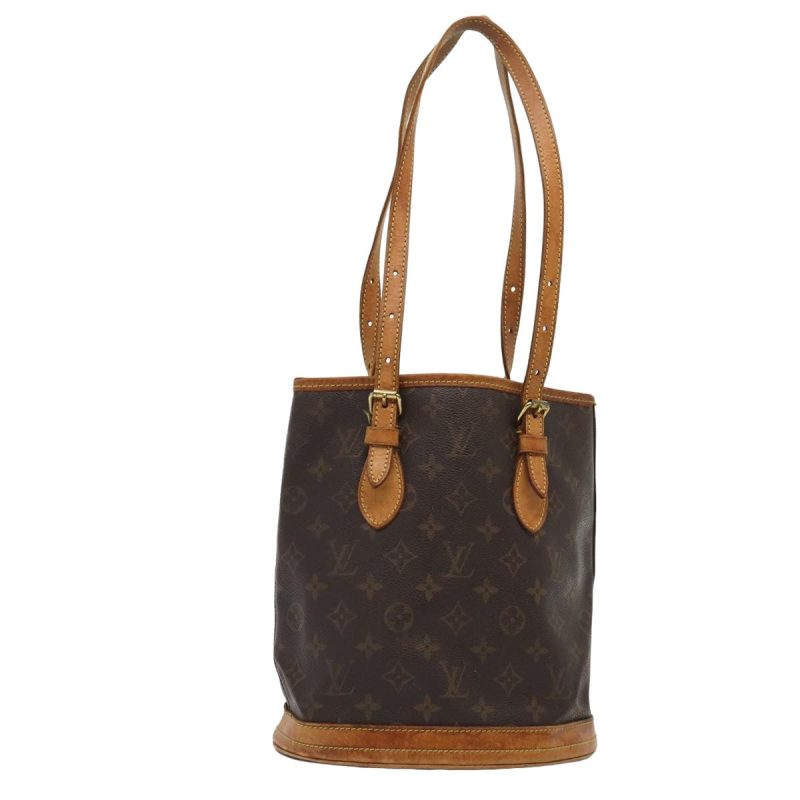 Louis Vuitton Monogram Bucket PM Shoulder Bag M42238  81134