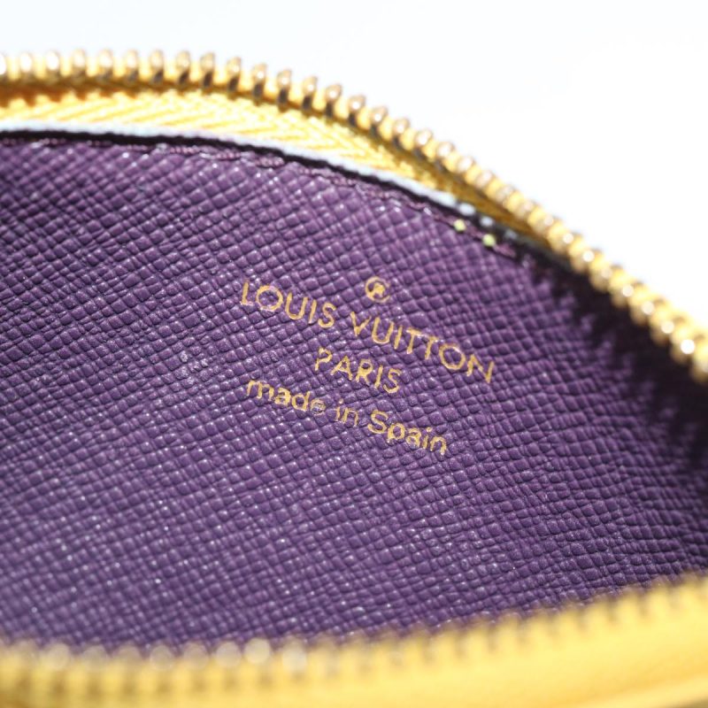 Louis Vuitton Epi Pochette Cles Coin Purse Yellow M63809  81225 - Image 10
