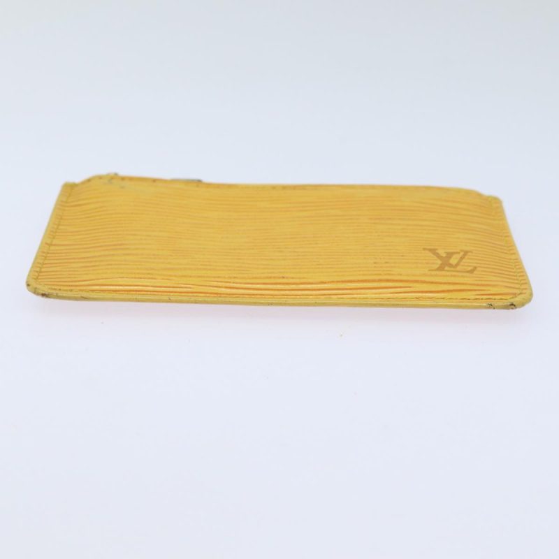 Louis Vuitton Epi Pochette Cles Coin Purse Yellow M63809  81225 - Image 6