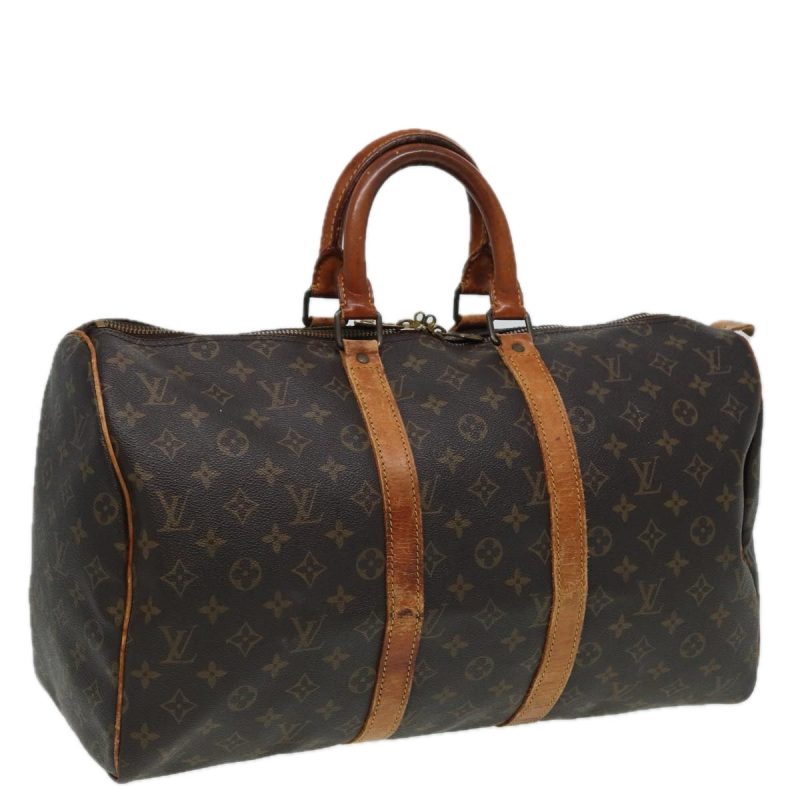 Louis Vuitton Monogram Keepall 45 Boston Bag M41428  81305