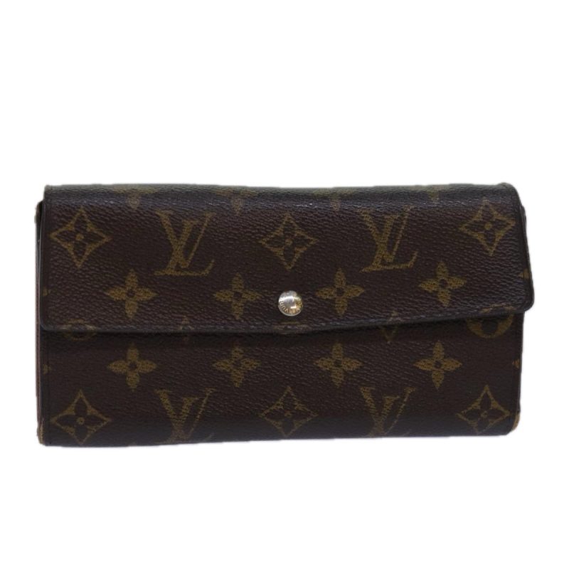 Louis Vuitton Monogram Portefeuille Sarah Long Wallet M60531  81362