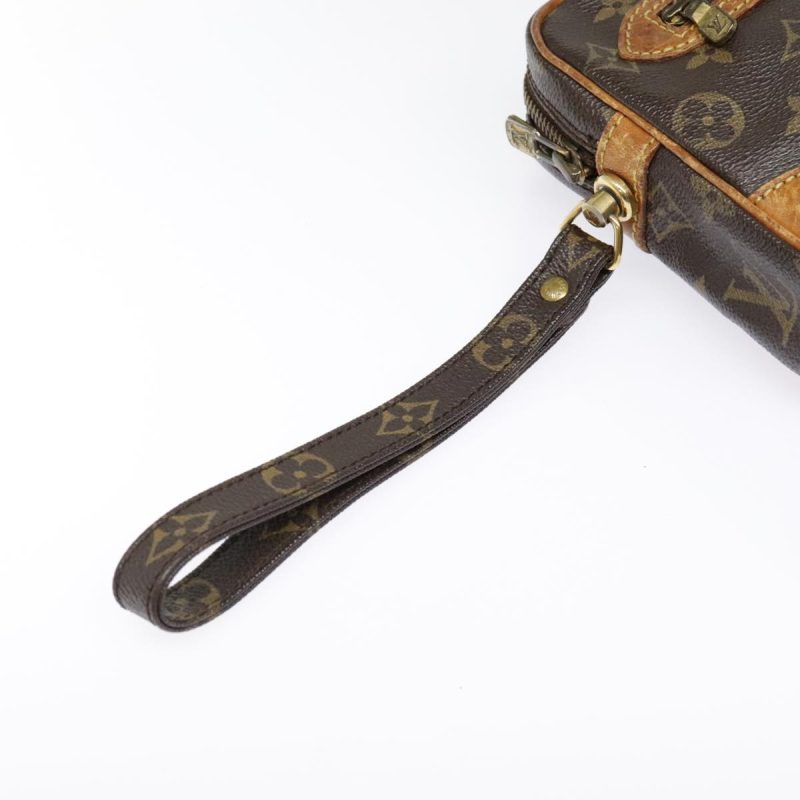 Louis Vuitton Monogram Marly Dragonne GM Clutch Bag M51825  81526 - Image 8