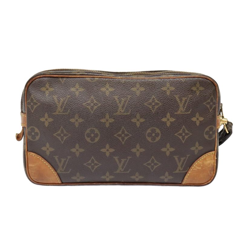 Louis Vuitton Monogram Marly Dragonne GM Clutch Bag M51825  81526 - Image 2