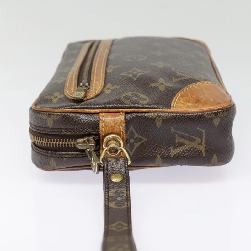 Louis Vuitton Monogram Marly Dragonne GM Clutch Bag M51825  81526 - Image 4