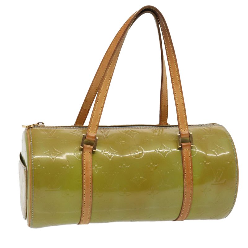 Louis Vuitton Monogram Vernis Bedford Hand Bag Baby Blue M91007  81787