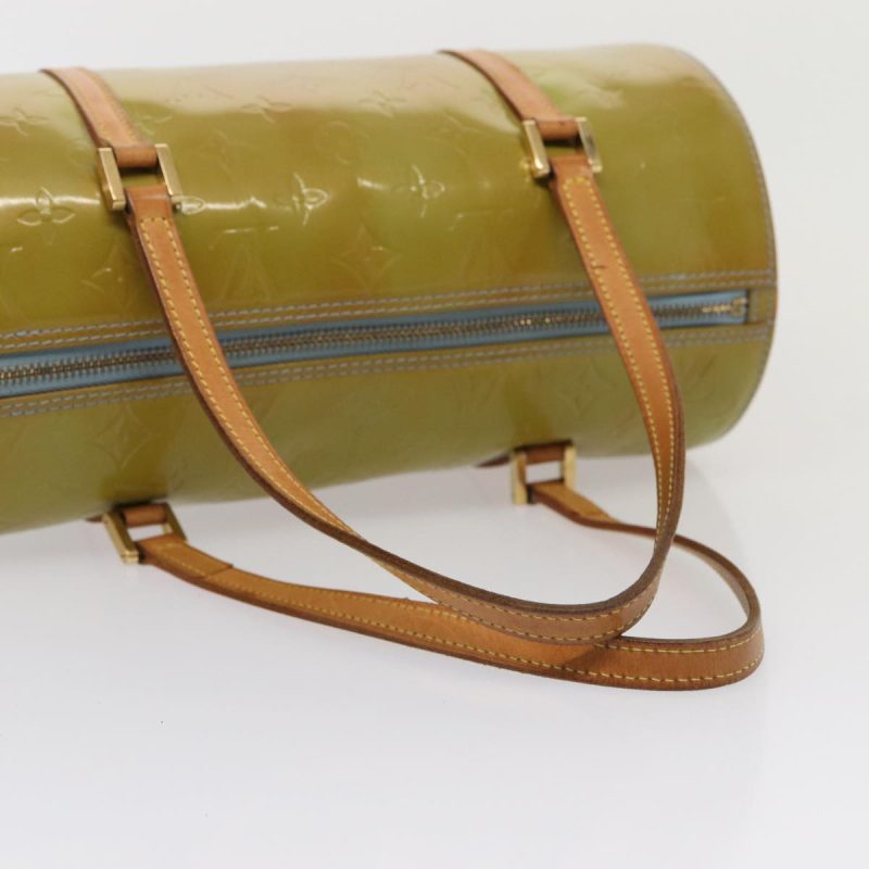 Louis Vuitton Monogram Vernis Bedford Hand Bag Baby Blue M91007  81787 - Image 7