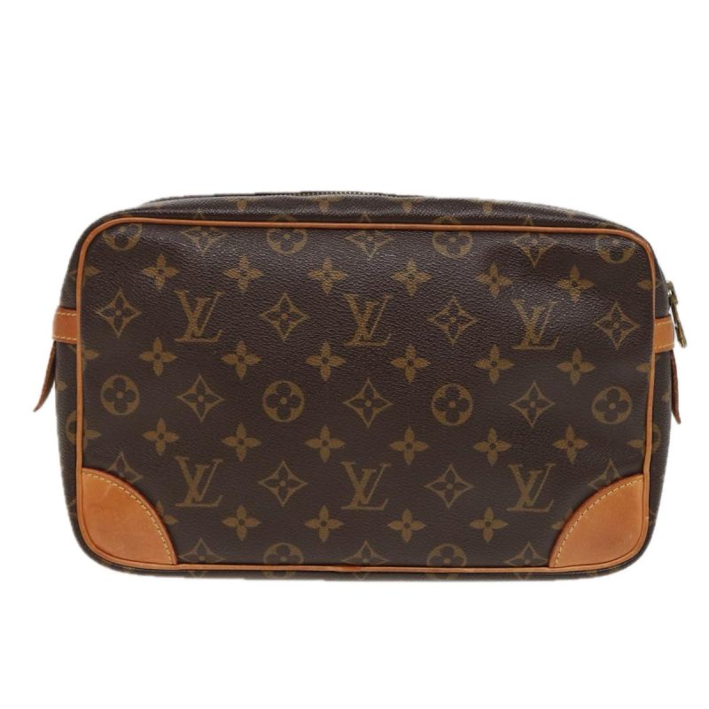 Louis Vuitton Monogram Compiegne 28 Clutch Bag M51845  81860 - Image 2