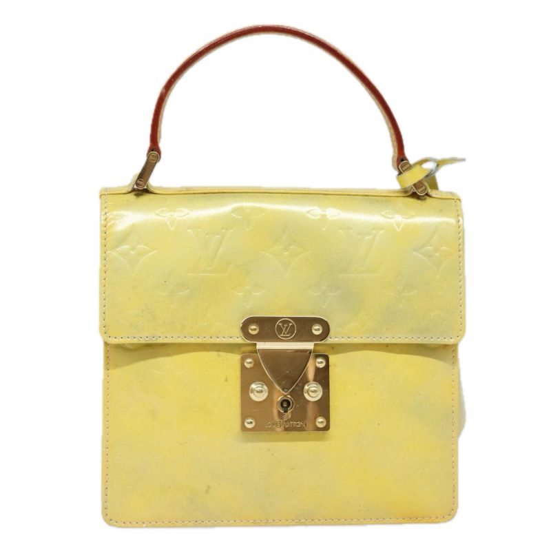Louis Vuitton Monogram Vernis Spring Street Hand Bag Gris M91029  81950 - Image 2